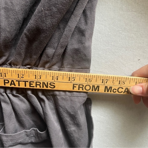 Garufa Jeans Gray Long-Sleeve Jumpsuit Coveralls Workshop Sz S - Picture 14 of 14